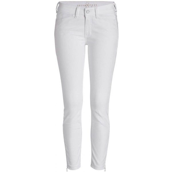 MAC Damen Jeans 7/8 mit Zip in weiß online oder bei Zweisam Mode in Schonach