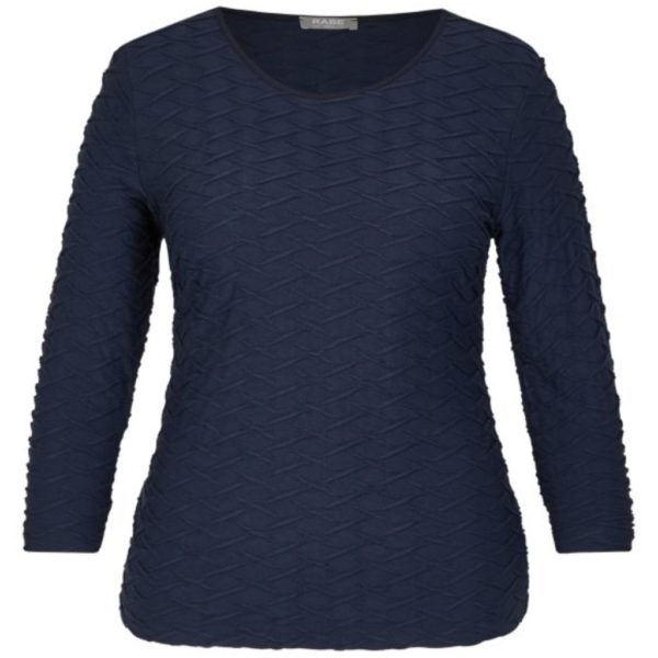 shirt_damen_rabe_uni_marine_struktur_3-4arm_43-321300_390_01