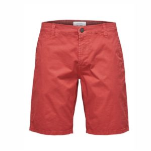 Herren Bermuda Short von Only&Sons in cranberry rot Artikel 22012174 von vorne